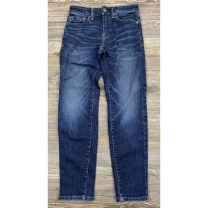 American Eagle Men's Next Level Airflex Blue Jeans  26/28 Straight Cotton Blend